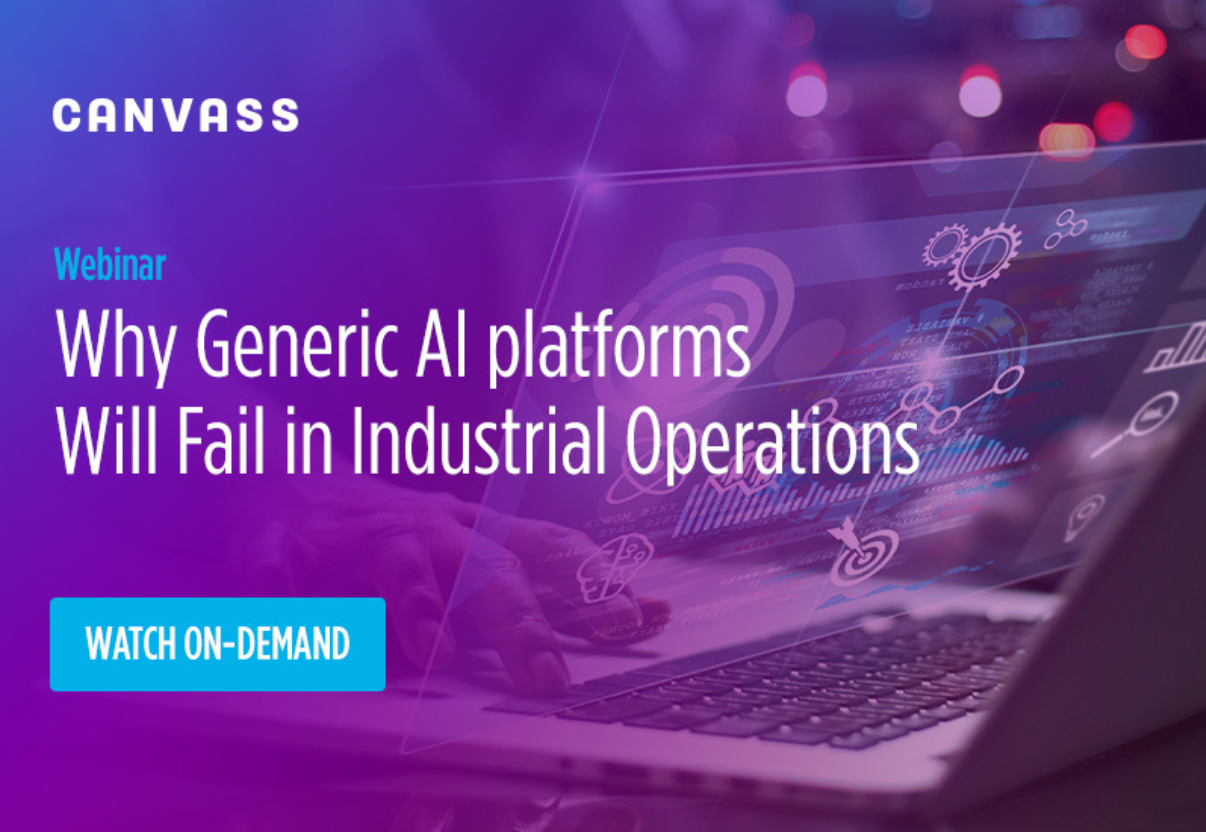 Why Generic AI platforms will fail in Industrial Operations